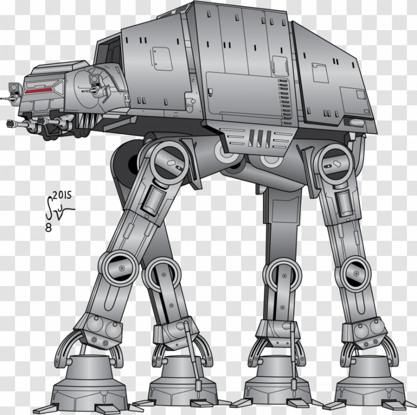All Terrain Armored Transport Star Wars Drawing Galactic Empire Walker - Strikes Back Transparent PNG