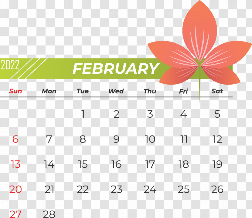 Line Calendar Font Flower Meter Transparent PNG