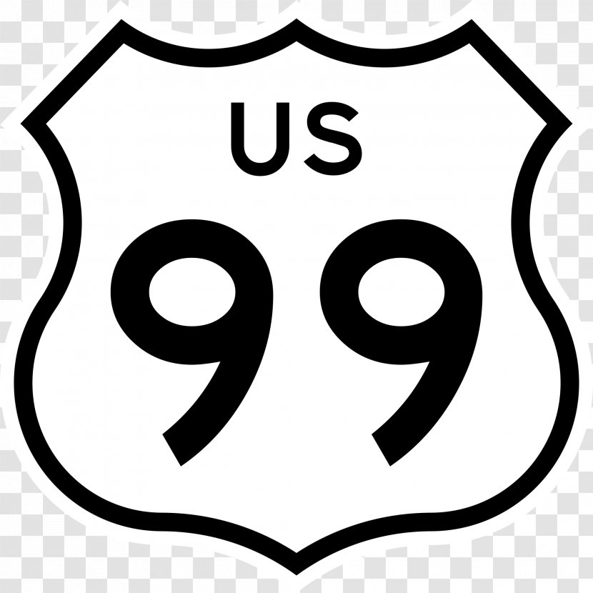 US Route 101 California State 1 Numbered Highways Interstate Highway ...