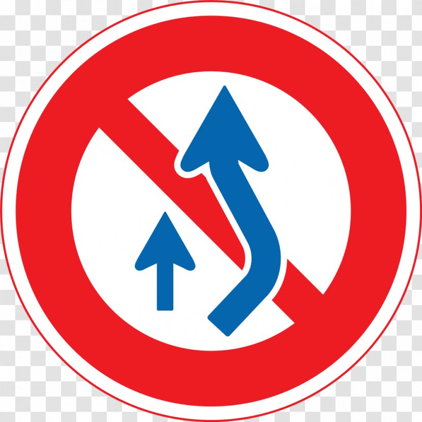 Japan Prohibitory Traffic Sign Road Overtaking - Brand Transparent PNG