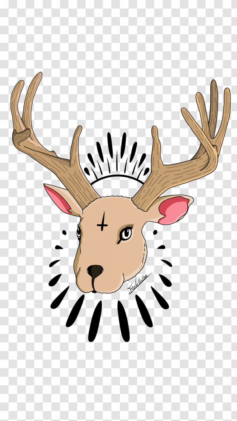 Reindeer DeviantArt Antler Art Museum - Fiction Transparent PNG