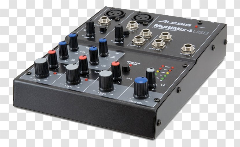 Microphone Audio Mixers USB Alesis - Frame - Mixer Transparent PNG