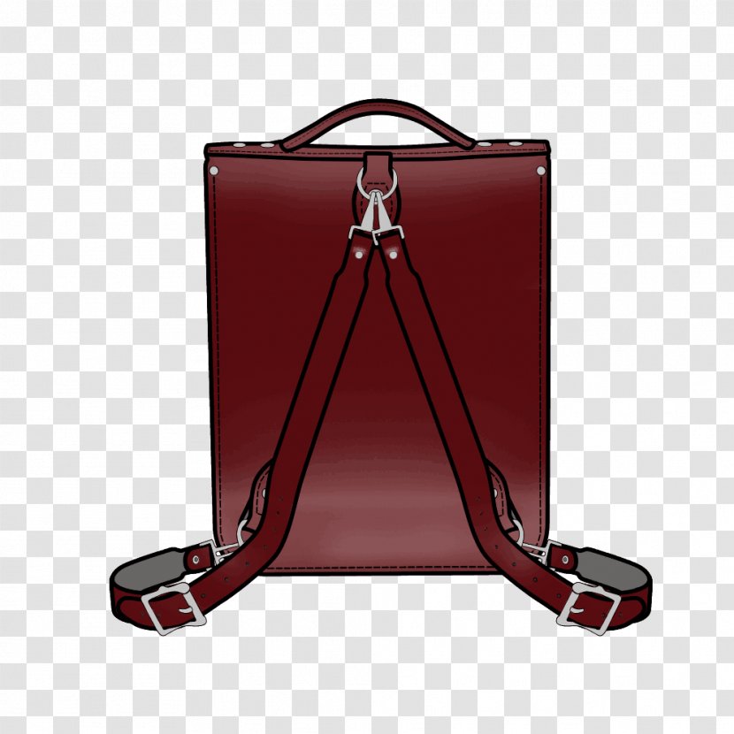 Bag Hand Luggage - Oxblood Red Transparent PNG