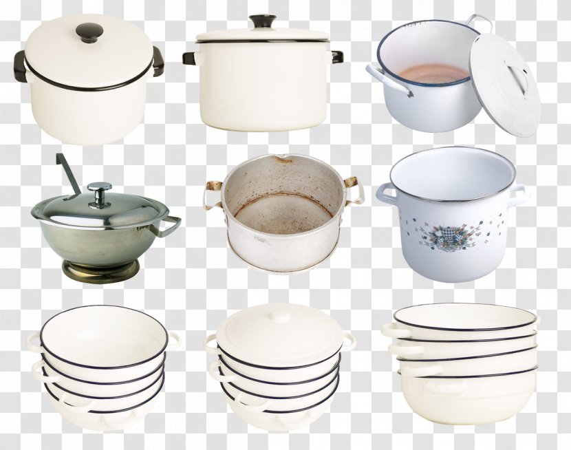 Kitchenware Kettle Tableware Porcelain - Stock Pots - Life Transparent PNG