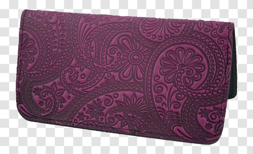 Coin Purse Wallet Paisley Leather Pattern Transparent PNG