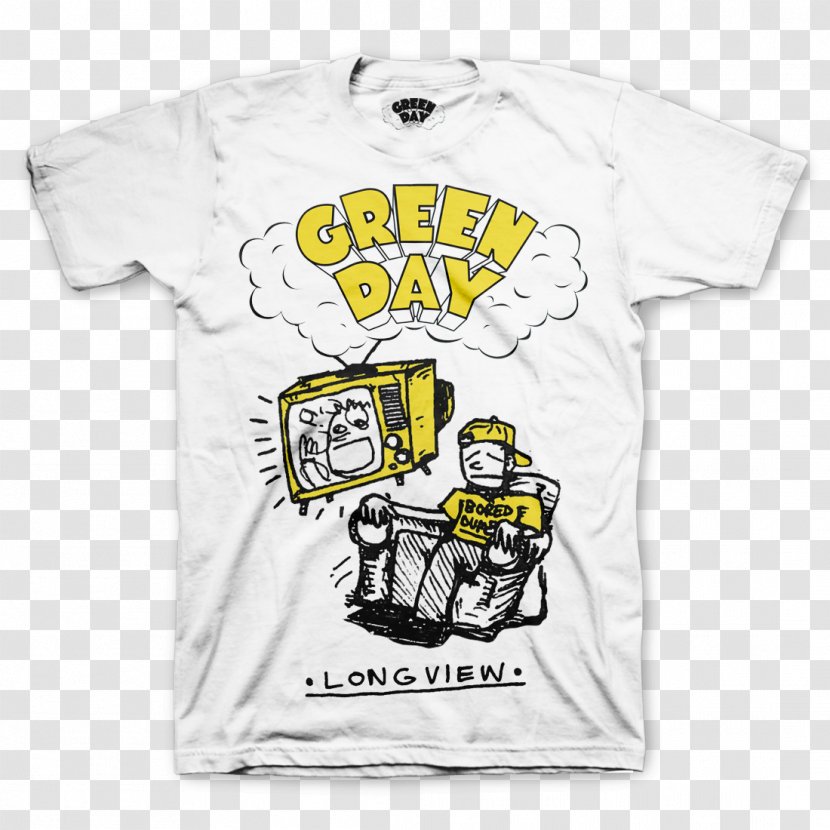 T-shirt Green Day Top Clothing - Longview Transparent PNG