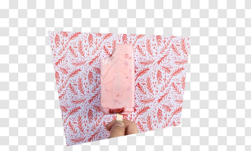 Paper Pink M Rectangle - La Flor De Michoacana Ice Cream Shop Transparent PNG