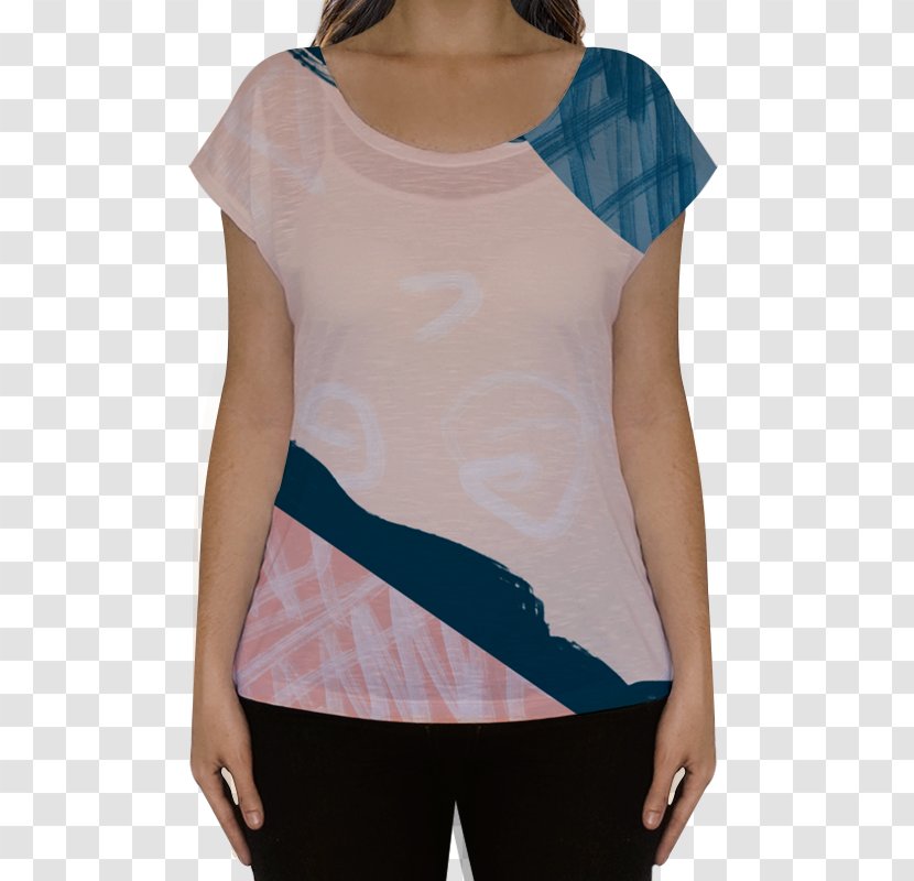Printed T-shirt Sleeve Clothing - Tshirt - Abstract Three Dimensional Decoration Transparent PNG