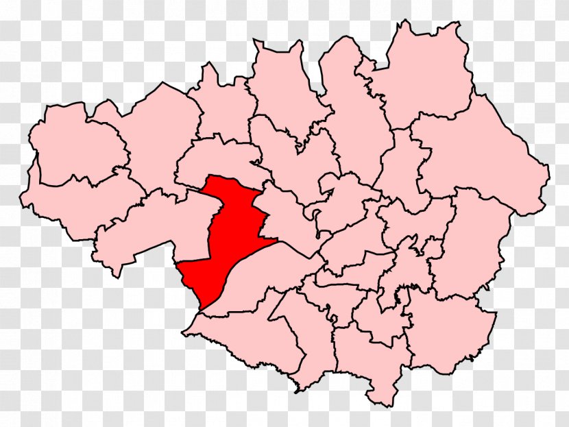 Worsley And Eccles South Urmston Bolton West Electoral District - Tree - M Postcode Map Transparent PNG