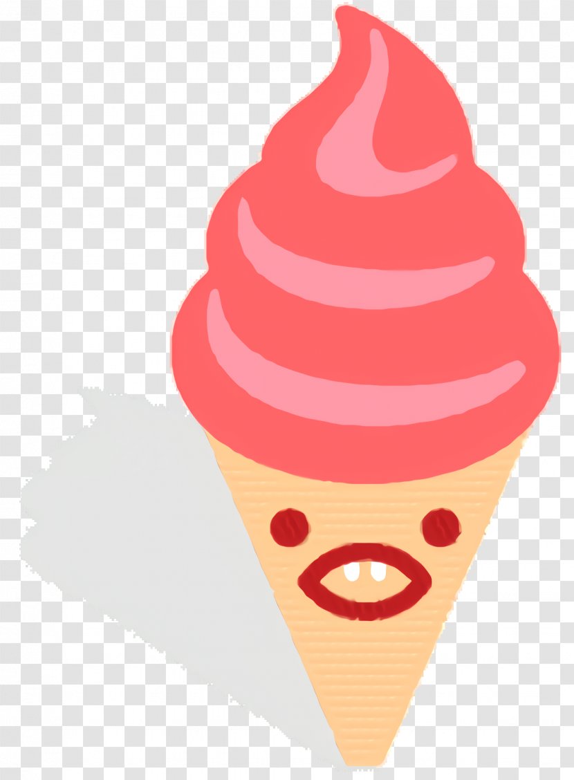 Ice Cream Cone Background - Drawing - Frozen Yogurt Cuisine Transparent PNG
