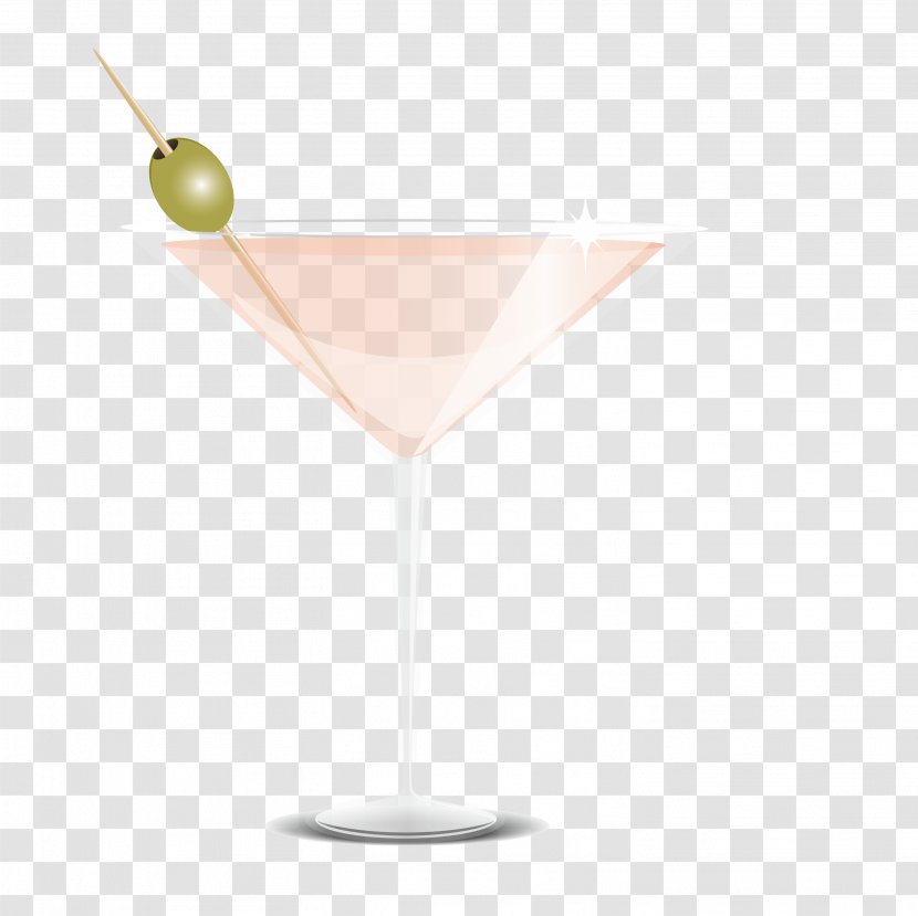 Martini Cocktail Garnish Glass - Drinkware - Las Vegas Drink Transparent PNG