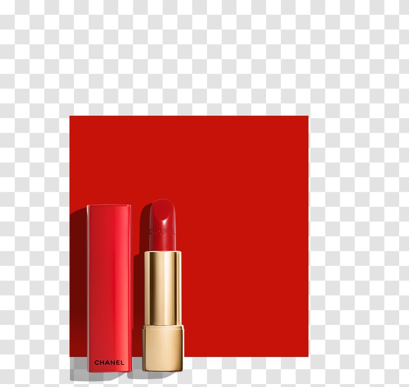 Chanel Rouge Allure Luminous Intense Lip Colour Lipstick Coco Red - Perfume Transparent PNG
