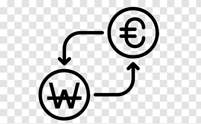 South Korean Won Currency Symbol Money Finance - Russian Ruble - Euro Transparent PNG