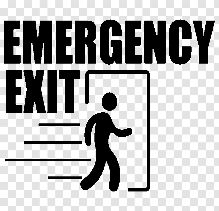 Emergency Service In Case Of Telephone Number Trademark - Fire Exit Transparent PNG