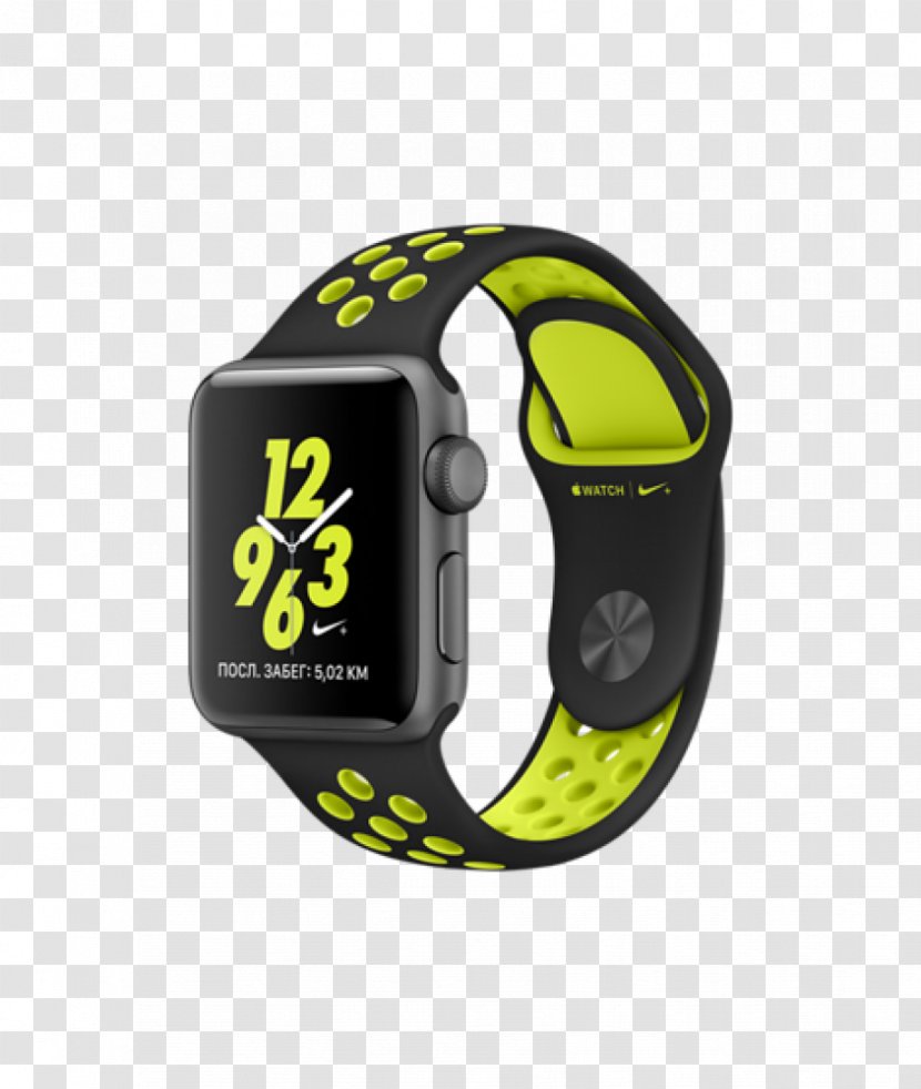 Apple Watch Series 3 2 Nike+ - Silhouette - Band Transparent PNG