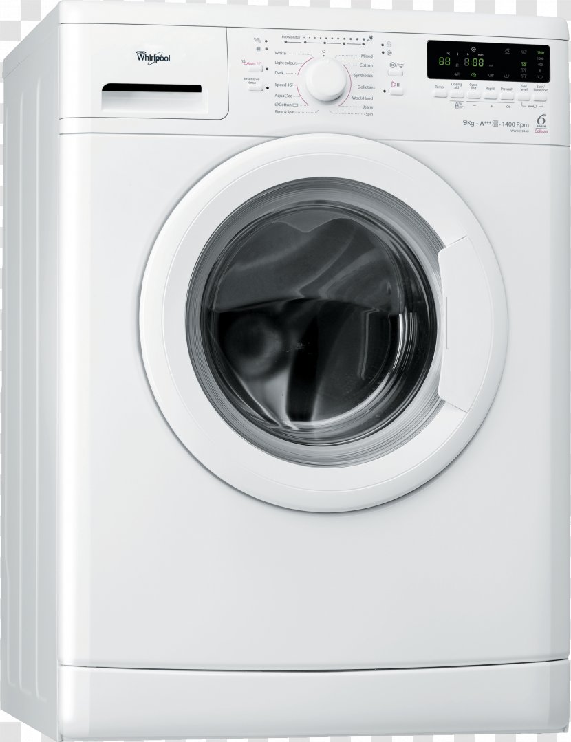 Washing Machine Whirlpool Corporation Clothes Dryer - Beko Transparent PNG