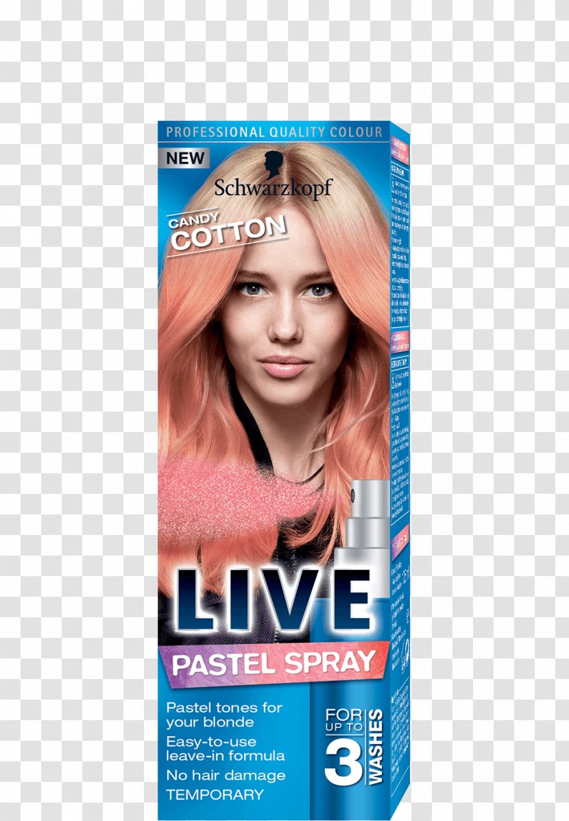 Hair Coloring Pastel Human Color - Tints And Shades Transparent PNG