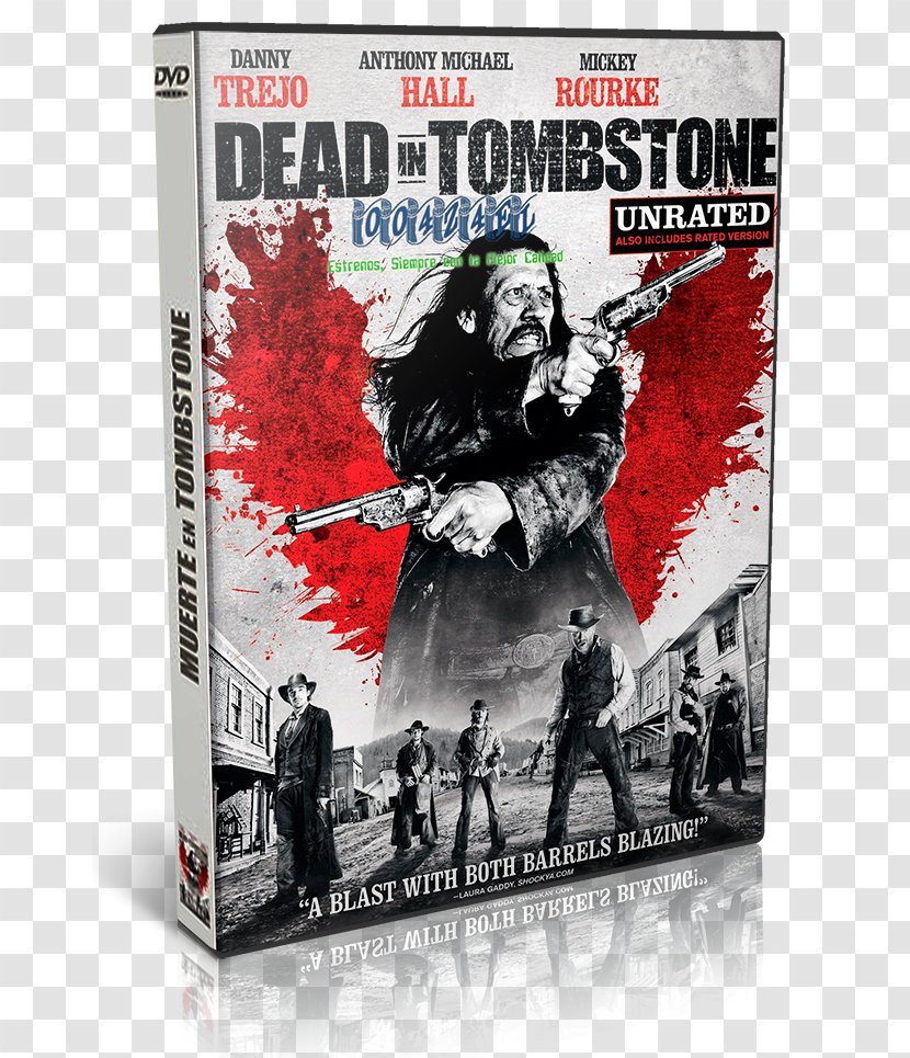 Film Blu-ray Disc DVD Dead In Tombstone - Anthony Michael Hall - Dvd Transparent PNG