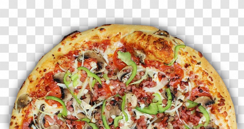 California-style Pizza Sicilian Good Times Fast Food - Olive Transparent PNG