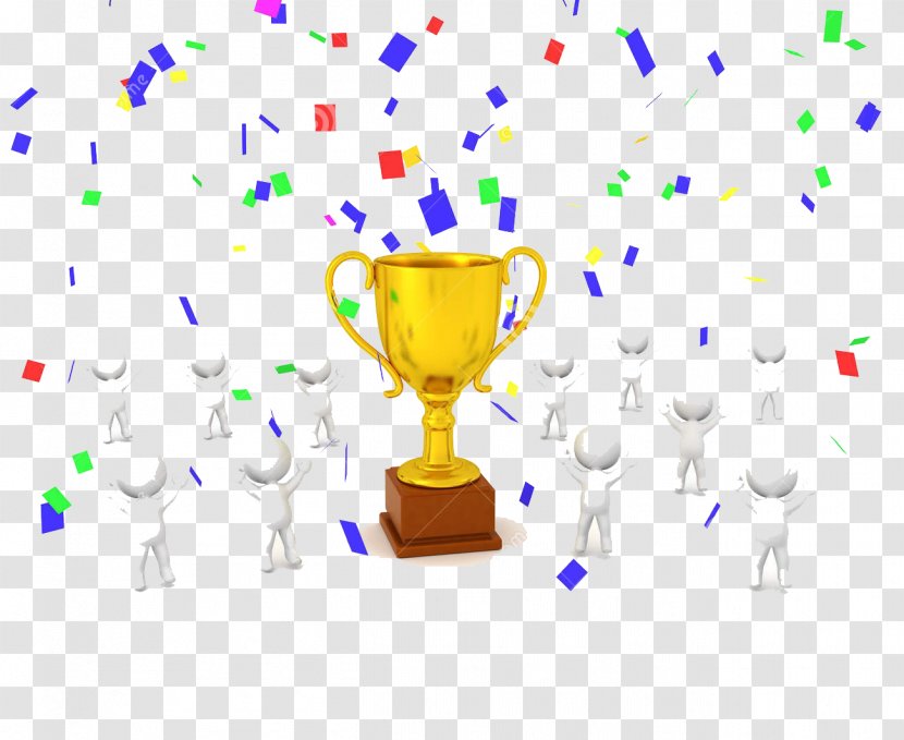 Trophy Confetti Stock Photography Clip Art - Text - Carnival Transparent PNG