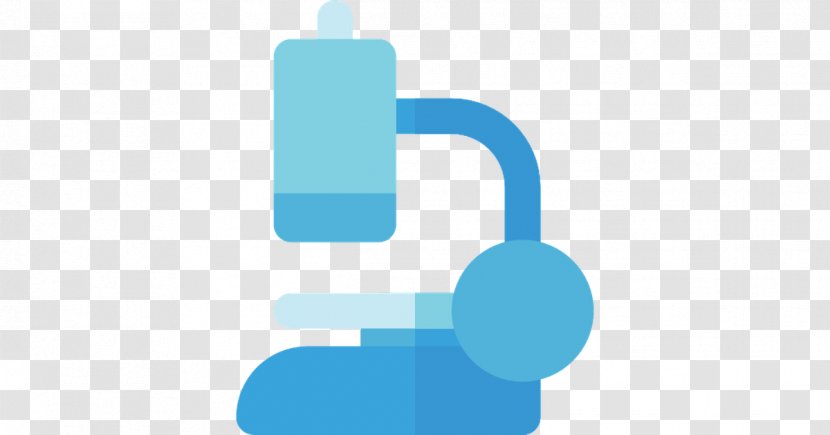 Logo - Microscope - Blue Transparent PNG
