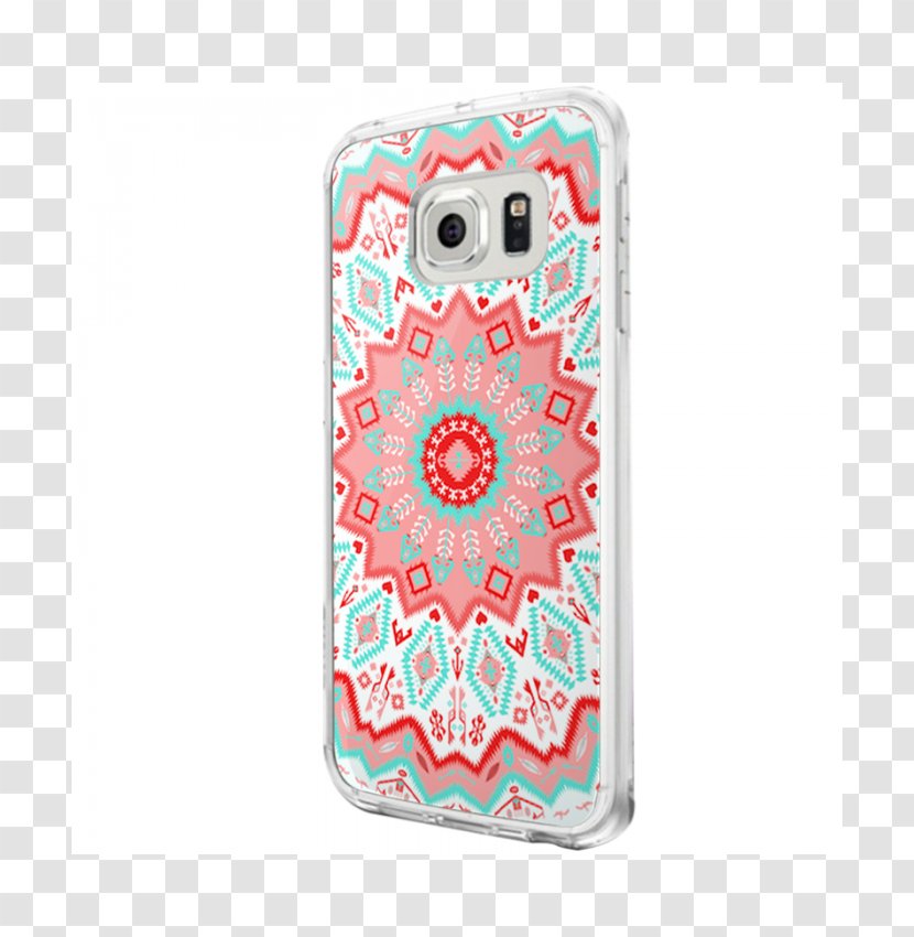 Mandala Buddhism And Hinduism PopSockets Grip Stand PopClip Mount - Red Transparent PNG