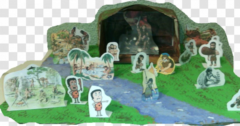 Paleolithic Cave Painting Mural Scale Models - Cartoon Transparent PNG