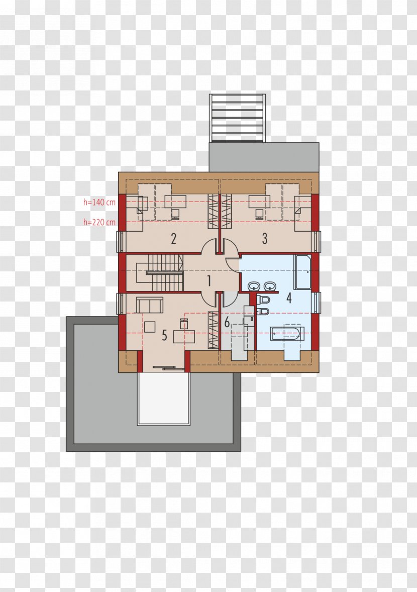 Attic House Building Room Garage - Plots Transparent PNG