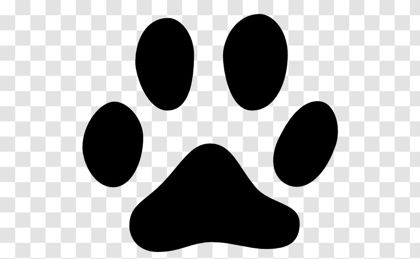 Black Cat Animal Track - Paw - Footprint Transparent PNG