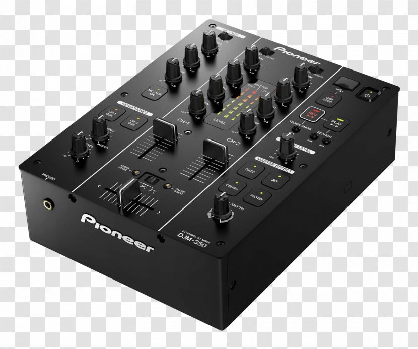 DJM DJ Mixer Pioneer Audio Mixers Disc Jockey - Dj - Electronic Instrument Transparent PNG