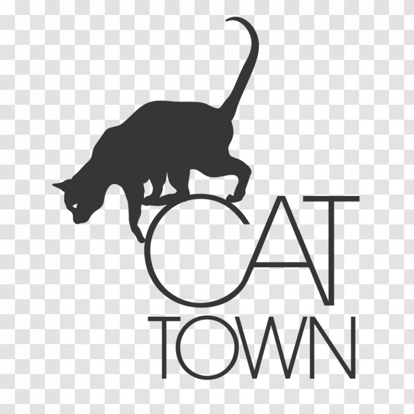 Cat Town Café Food Training - Black Transparent PNG