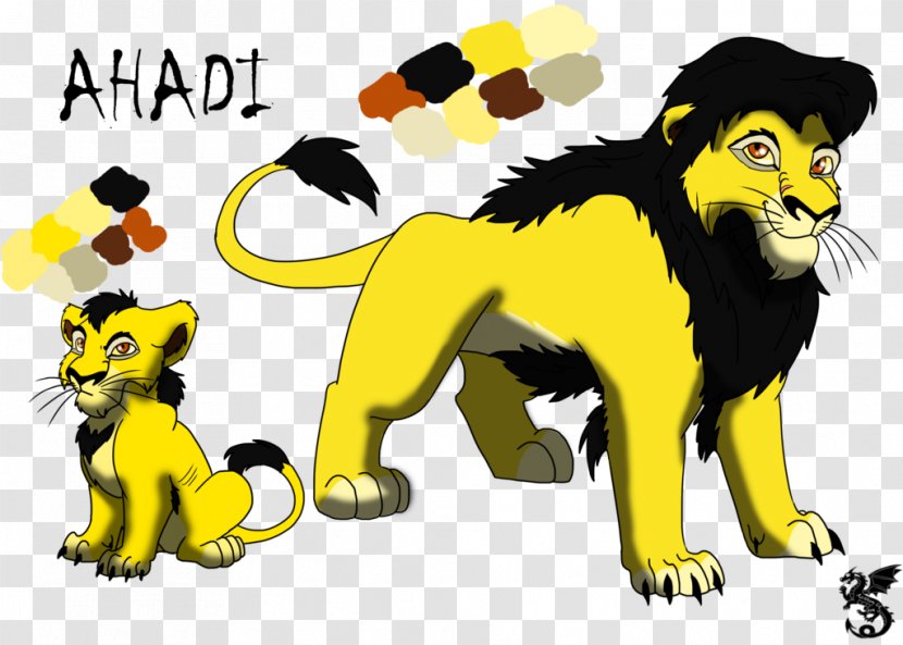 Lion Cat Clip Art Yellow Illustration - Computer Transparent PNG