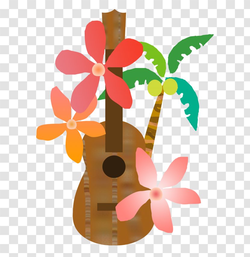 Kamaka Ukulele Musical Instruments Electric Guitar - Tree - Flower Transparent PNG