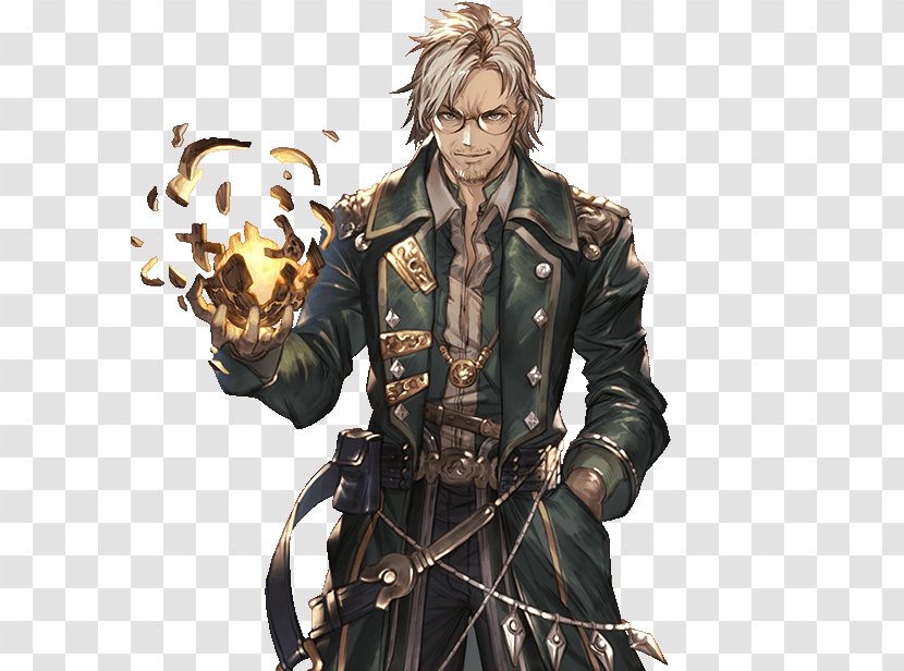 Character Design Granblue Fantasy Uncle - Flower - Steampunk Transparent PNG