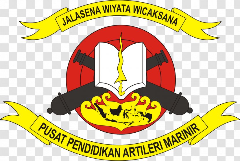 Indonesian Marine Corps Pusat Pendidikan Infanteri Marinir National Armed Forces Komando Artileri - Sign Transparent PNG