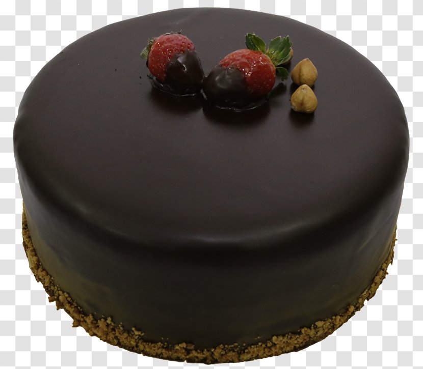 Chocolate Cake Ganache Sachertorte Praline Petit Four Transparent PNG