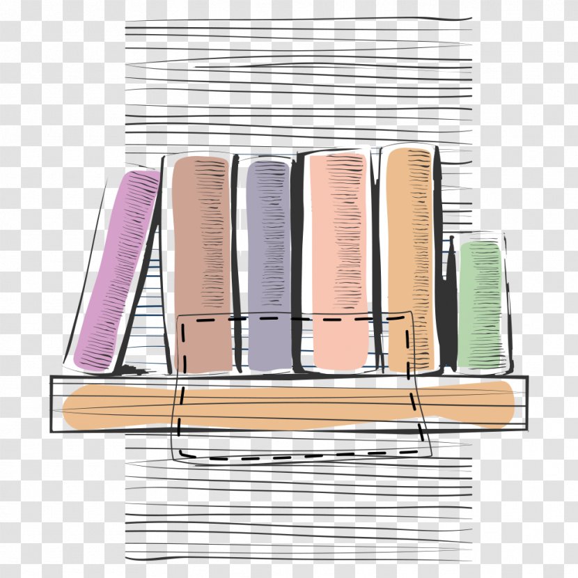 Bookshop Logo Drawing Illustration - Rectangle - Cartoon Books Transparent PNG
