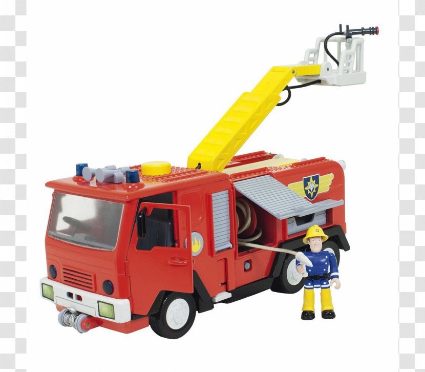 Car Amazon.com Firefighter Truck Toy - Fireman Transparent PNG