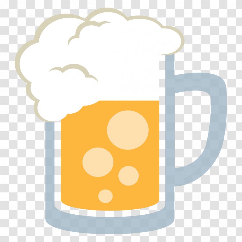 Beer Braise & Brew Emoji Alcoholic Drink Emoticon Transparent PNG