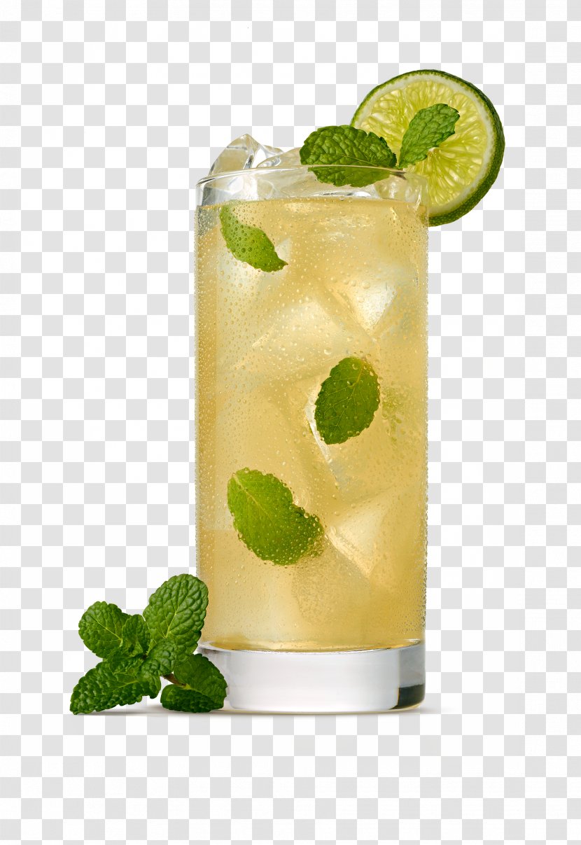 Mojito Cocktail Lemon-lime Drink Juice - Lemon Transparent PNG