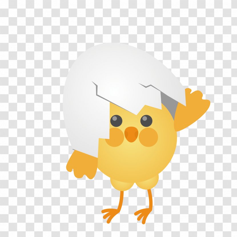 Chicken Clip Art Egg Vector Graphics - Cartoon - Nile Goose Chick Transparent PNG
