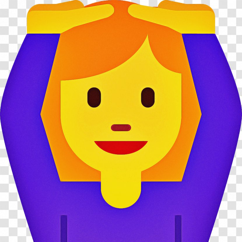 Ok Emoji - Facial Expression - Violet Pencil Skirt Transparent PNG