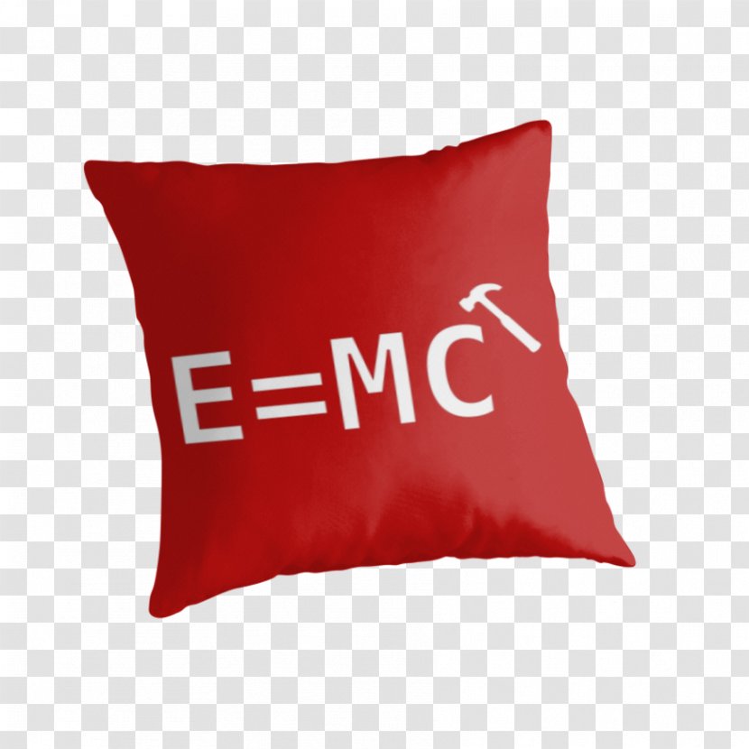 Throw Pillows Cushion MC Hammer - Red - Mc Transparent PNG
