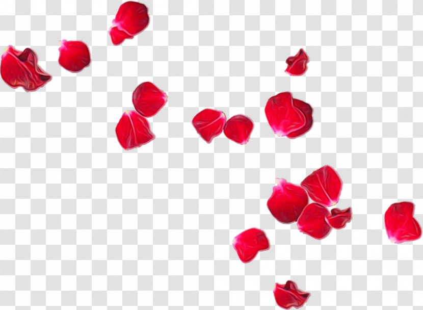 Petal Rose Clip Art Flower - Red - Bouquet Transparent PNG