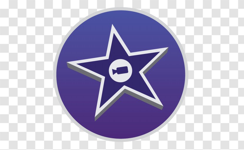 Electric Blue Emblem Purple Symbol - Cobalt - IMovie Transparent PNG