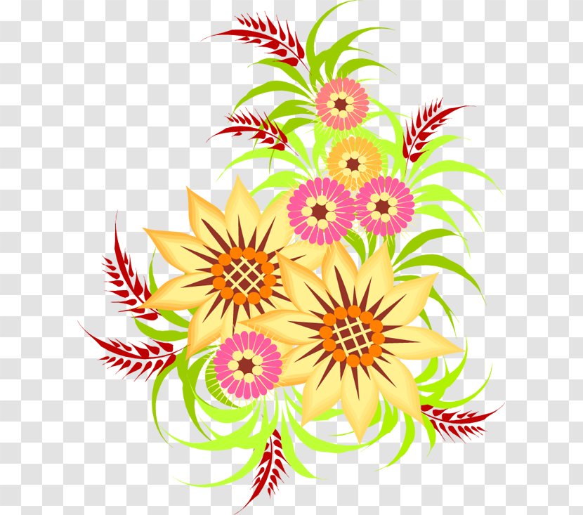 Floral Design Cut Flowers Flower Bouquet Chrysanthemum - Boque Element Transparent PNG