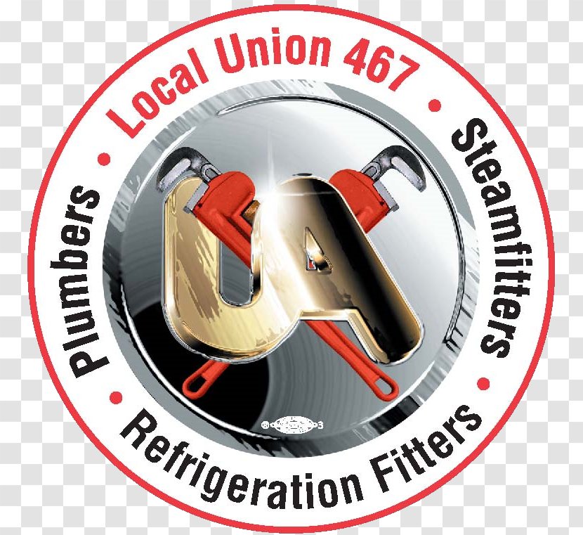 Logo Pipefitter United Association Plumbing Plumber - Brand Transparent PNG