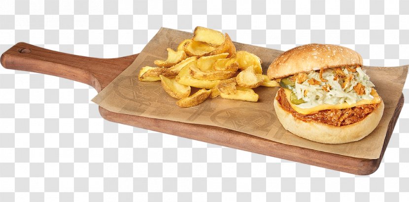 Breakfast Sandwich Pulled Pork French Fries Chicken Barbecue - Cheese Pull Transparent PNG