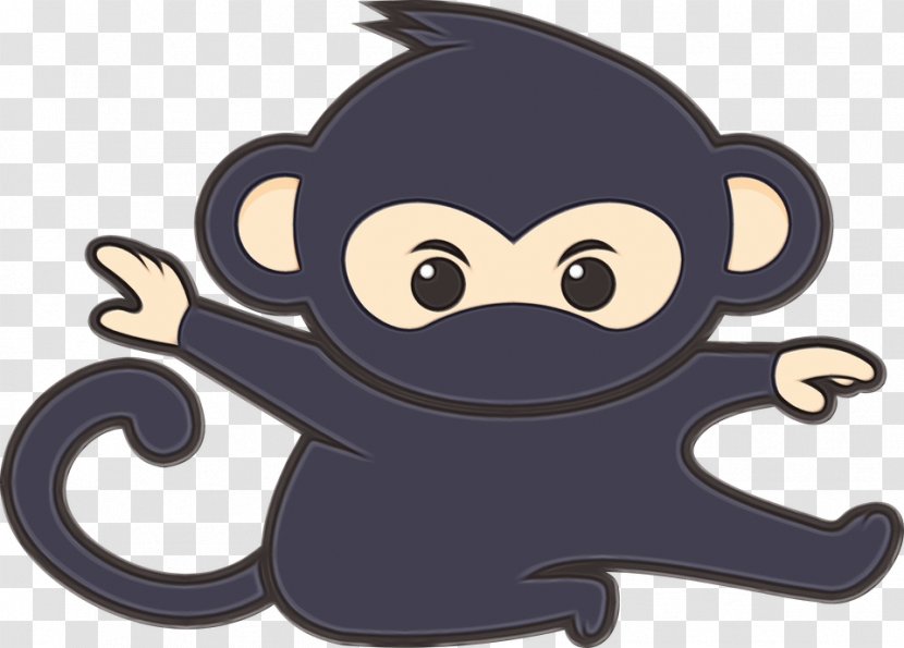 Monkey - Animation - Octopus Humour Transparent PNG