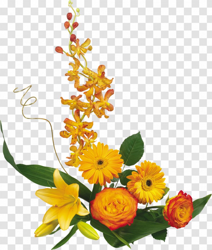 Flower Bouquet Clip Art - Cut Flowers - Chrysanthemum Transparent PNG